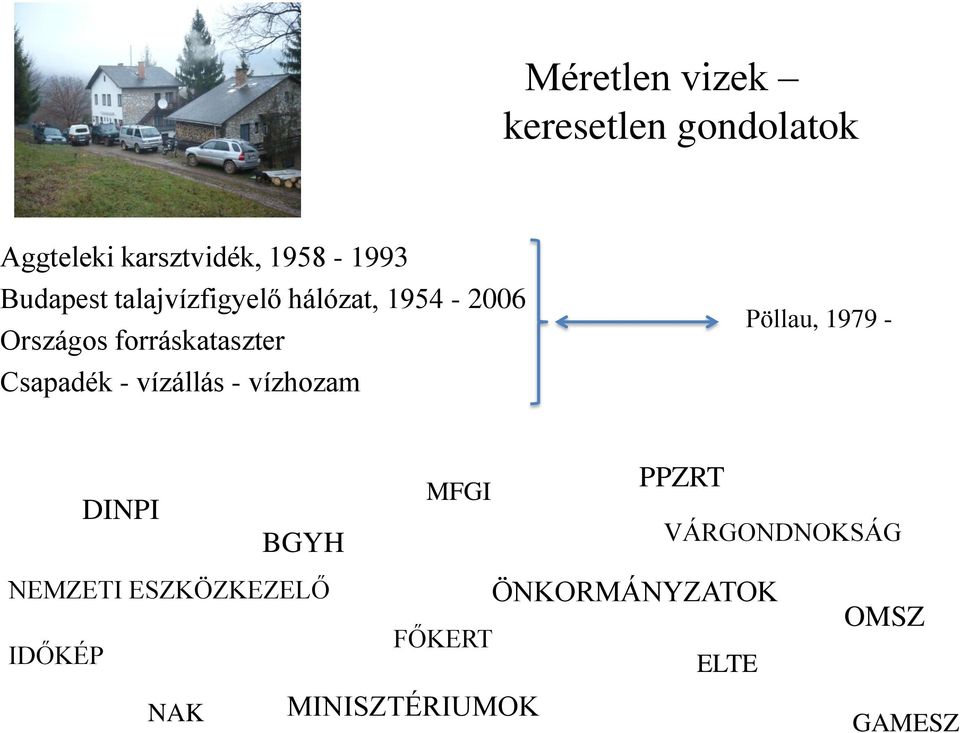 Csapadék - vízállás - vízhozam Pöllau, 1979 - DINPI BGYH MFGI PPZRT