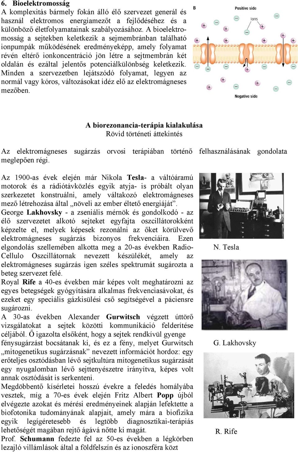 jelentős potenciálkülönbség keletkezik. Minden a szervezetben lejátszódó folyamat, legyen az normál vagy kóros, változásokat idéz elő az elektromágneses mezőben.