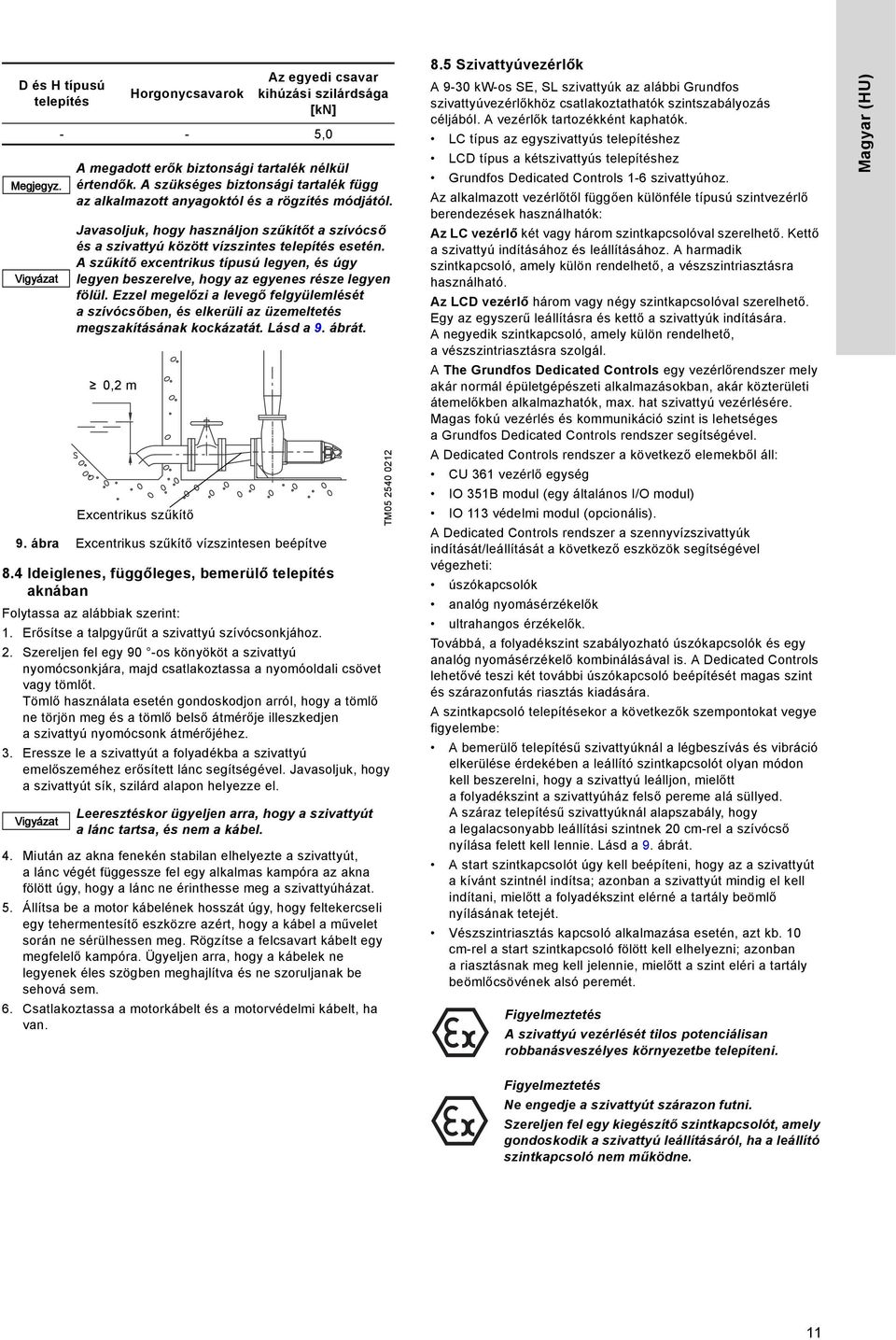 Szereljen fel egy 90 -os könyököt a szivattyú nyomócsonkjára, majd csatlakoztassa a nyomóoldali csövet vagy tömlőt.