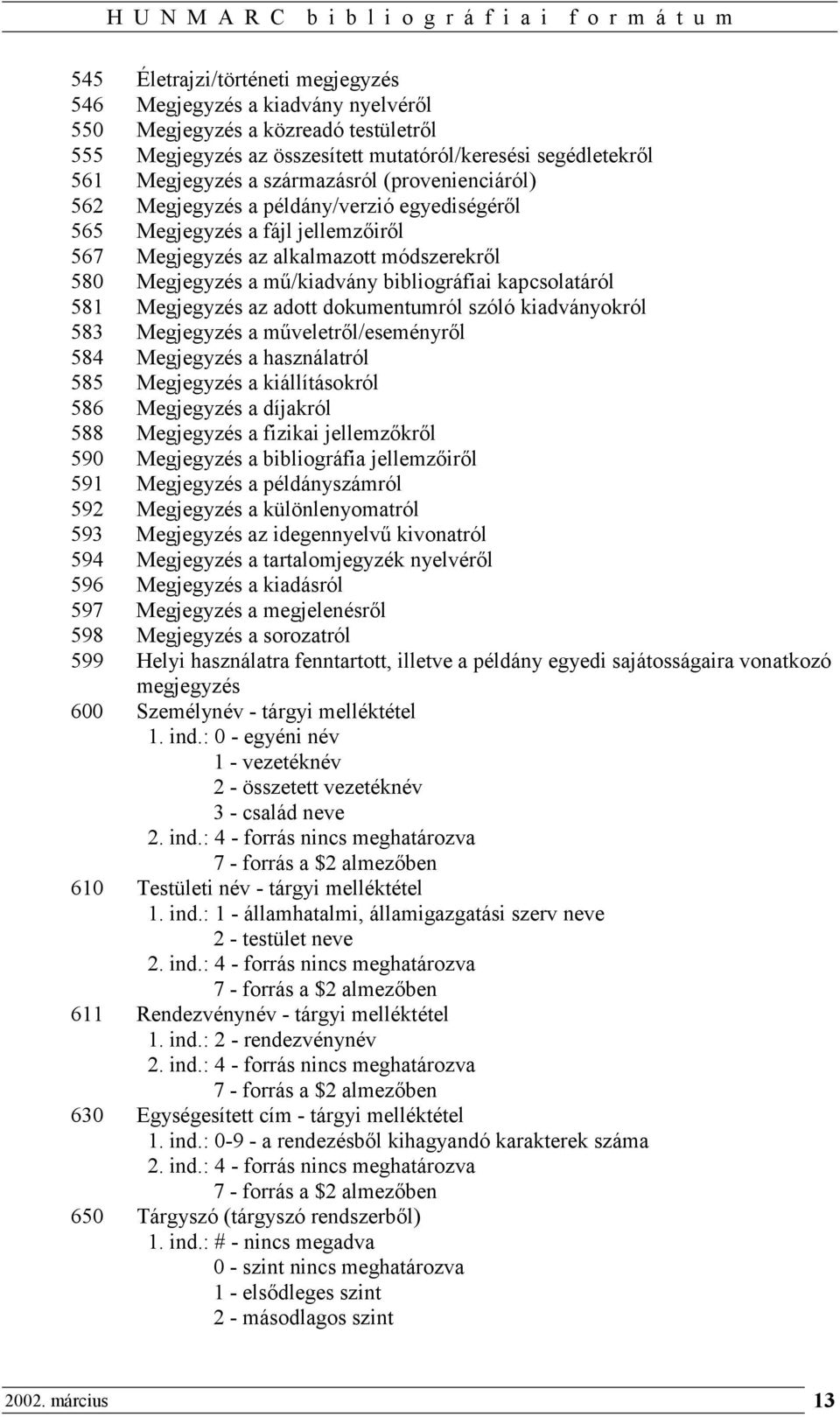 kapcsolatáról 581 Megjegyzés az adott dokumentumról szóló kiadványokról 583 Megjegyzés a műveletről/eseményről 584 Megjegyzés a használatról 585 Megjegyzés a kiállításokról 586 Megjegyzés a díjakról