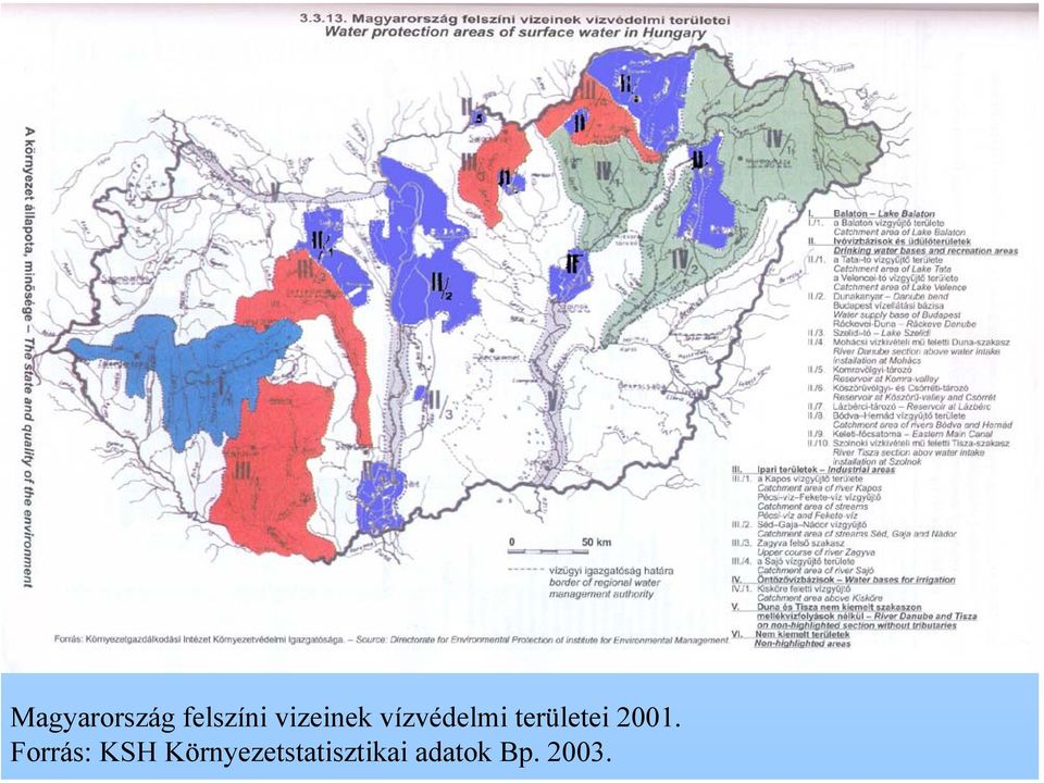 területei 2001.