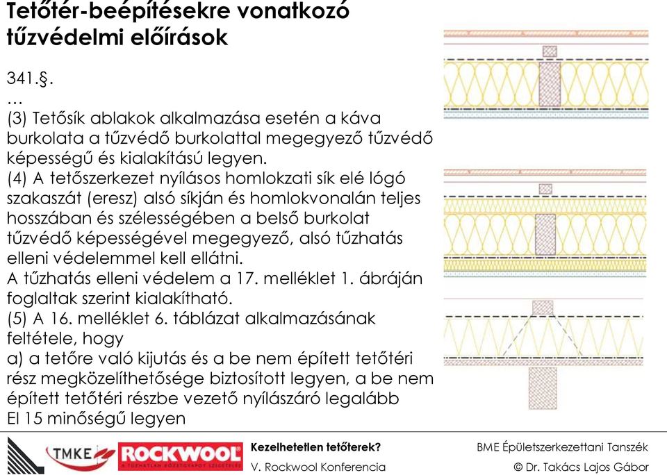 alsó tűzhatás elleni védelemmel kell ellátni. A tűzhatás elleni védelem a 17. melléklet 1. ábráján foglaltak szerint kialakítható. (5) A 16. melléklet 6.