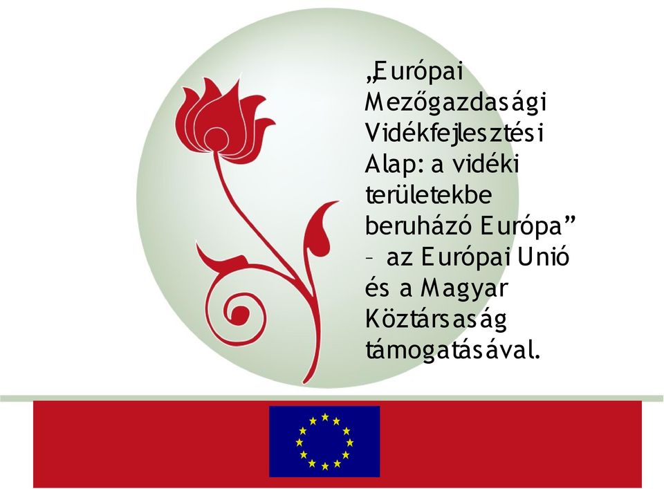 Unió és a Magyar Köztársaság támogatásával.