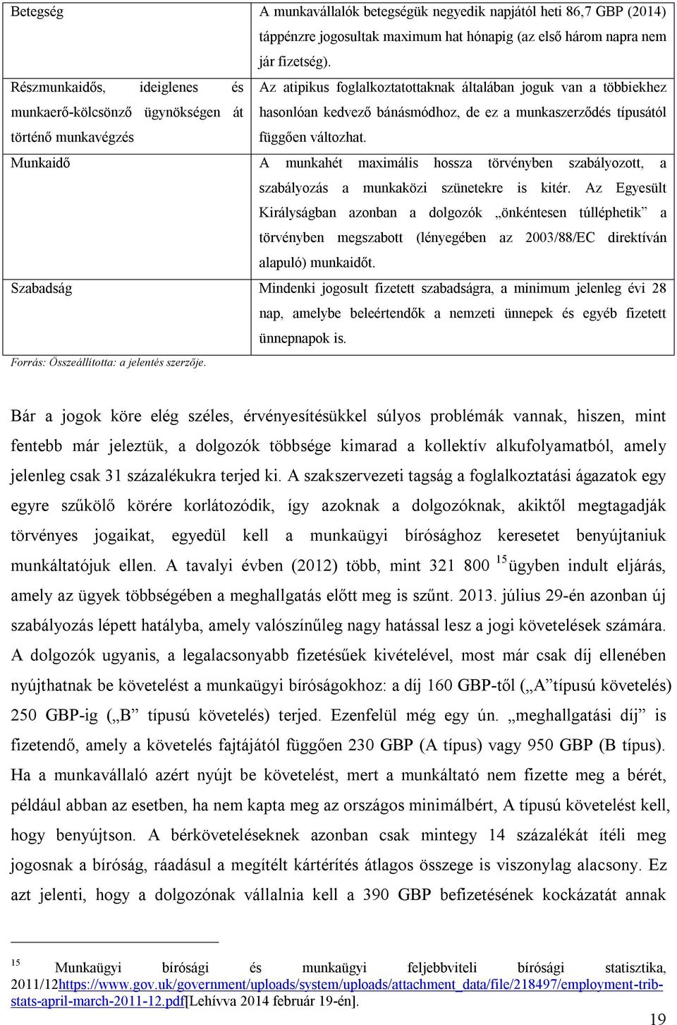 munkaszerződés típusától függően változhat. Munkaidő A munkahét maximális hossza törvényben szabályozott, a szabályozás a munkaközi szünetekre is kitér.