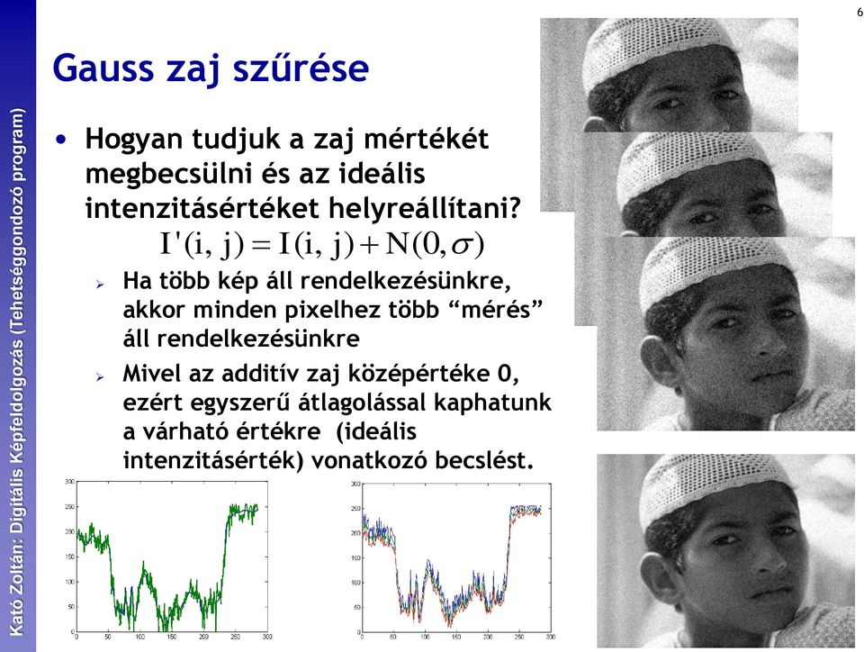 I' i, j I i, j N0, Ha több kép áll rendelkezésünkre, akkor minden pixelhez több mérés