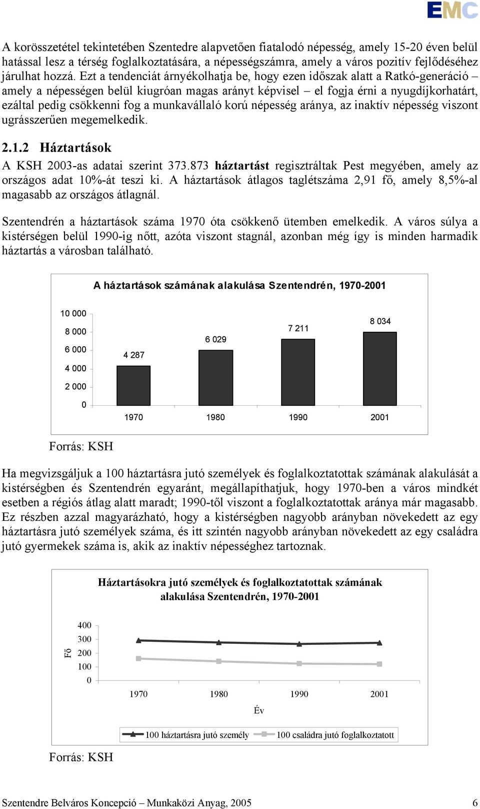 Ezt a tendenciát árnyékolhatja be, hogy ezen időszak alatt a Ratkó-generáció amely a népességen belül kiugróan magas arányt képvisel el fogja érni a nyugdíjkorhatárt, ezáltal pedig csökkenni fog a