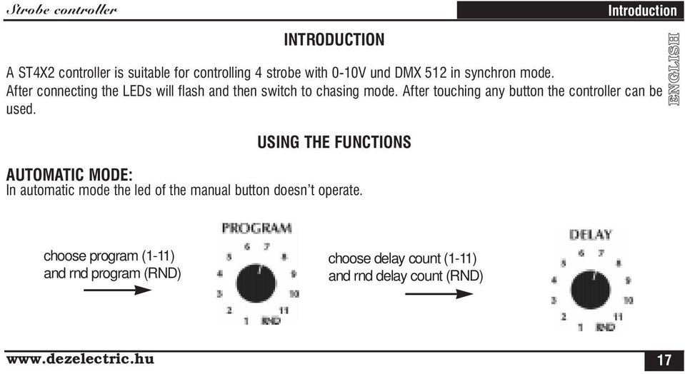 After touching any button the controller can be used.