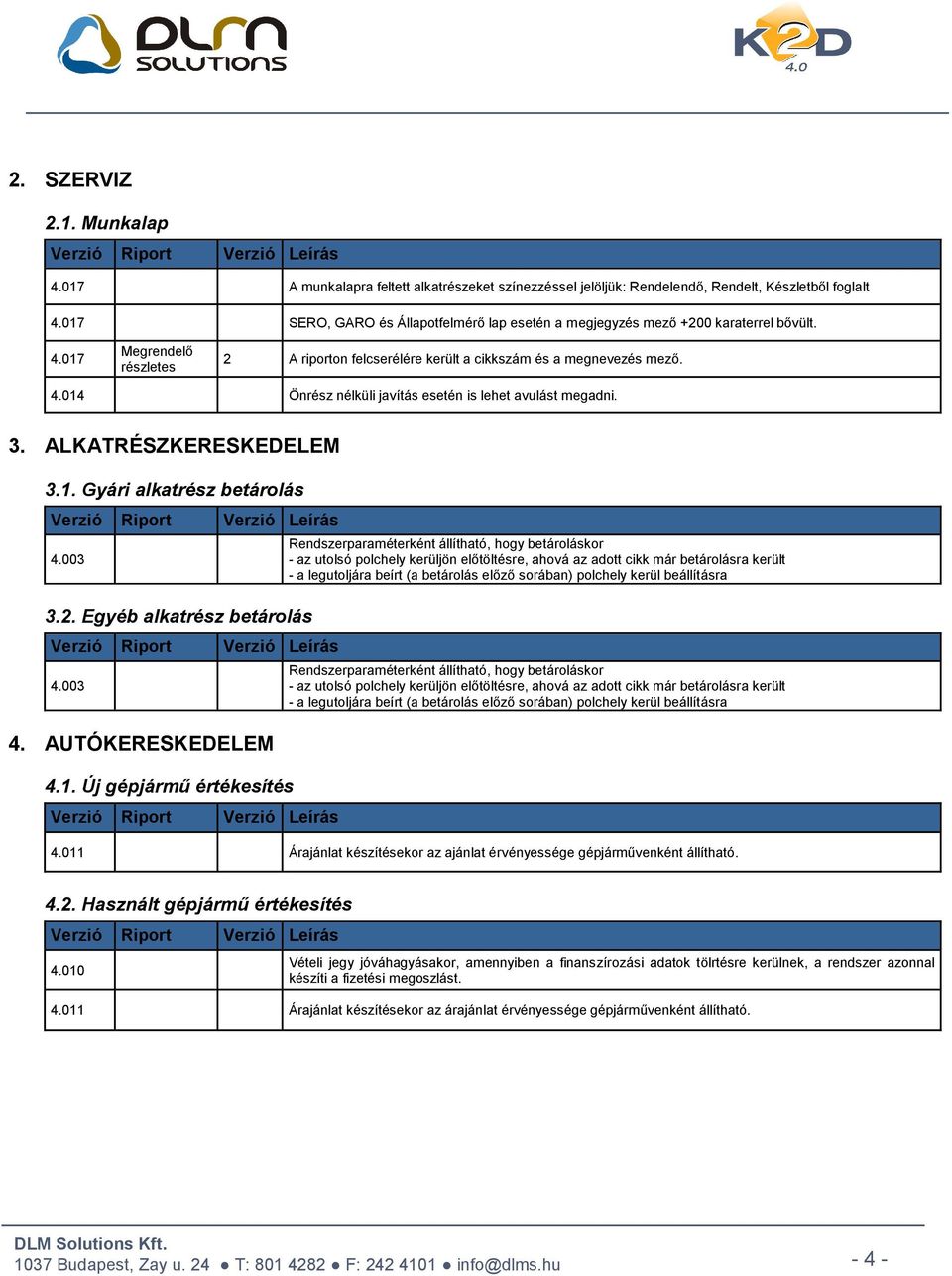 3. ALKATRÉSZKERESKEDELEM 3.1.