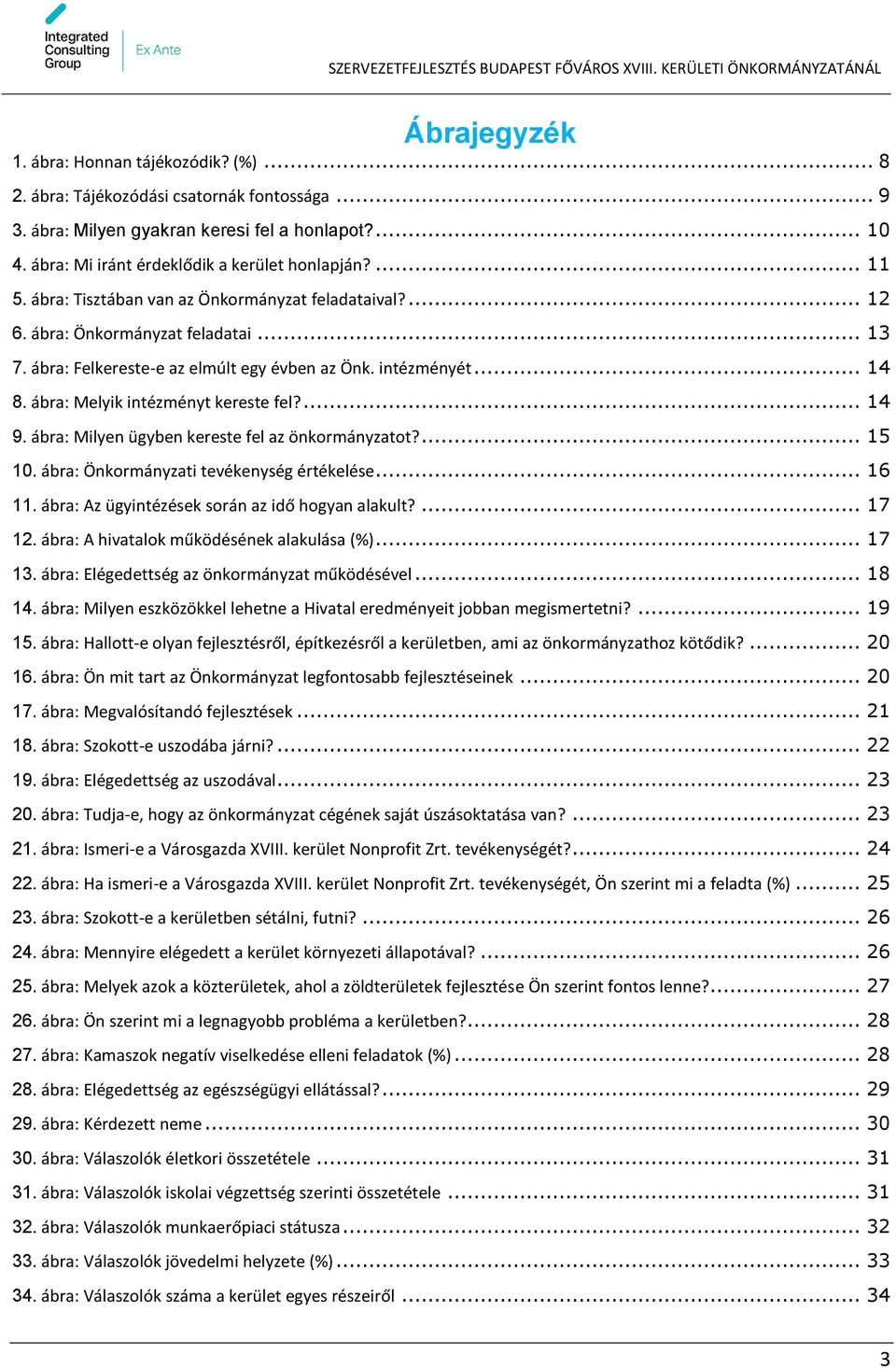 ábra: Melyik intézményt kereste fel?... 14 9. ábra: Milyen ügyben kereste fel az önkormányzatot?... 15 10. ábra: Önkormányzati tevékenység értékelése... 16 11.