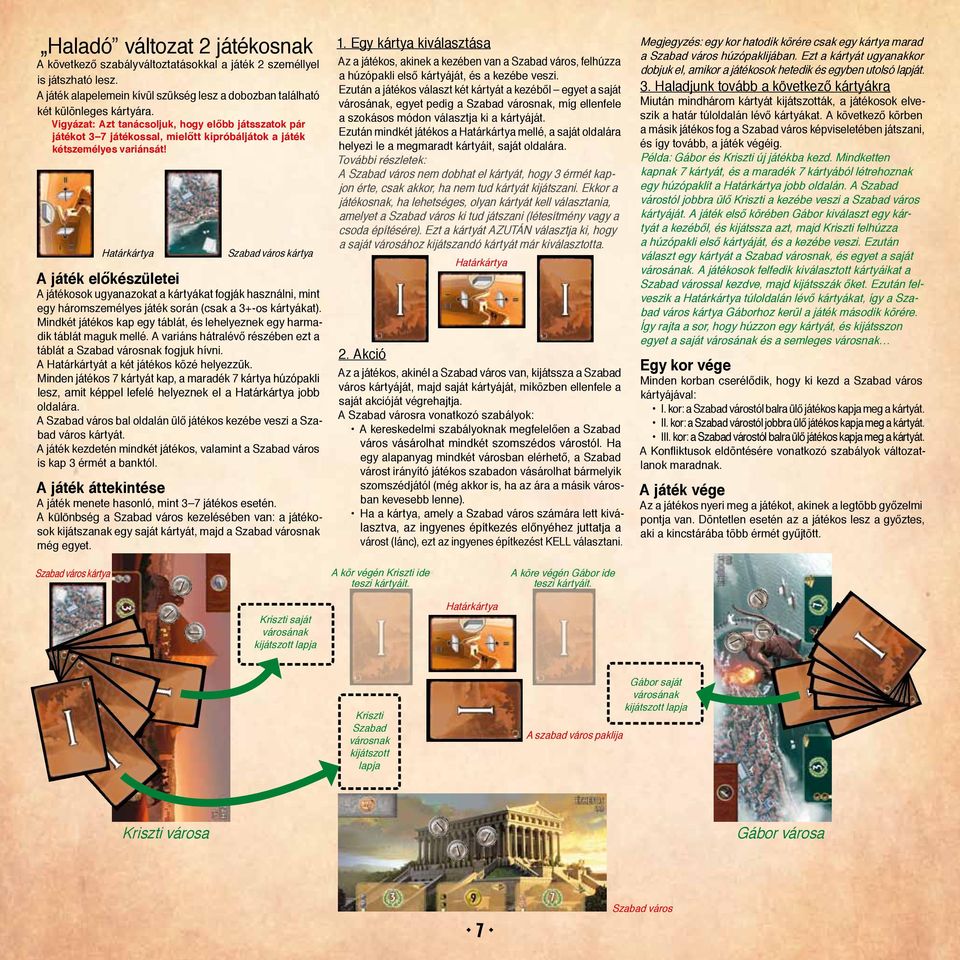 (Nyomda) Scriptorium (Scriptorium) Stockade (Cölöpkerítés) Stone Pit (Kőbánya) Tavern (Fogadó) Theater (Színház) Timber Yard (Fatelep) Tree Farm (Fatenyészet) West Trading Post (Nyugati Kereskedelmi