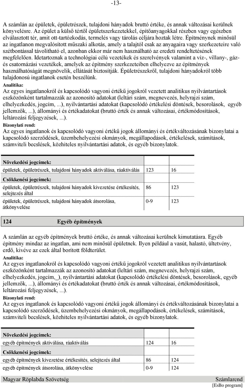 Építménynek minősül az ingatlanon megvalósított műszaki alkotás, amely a talajtól csak az anyagaira vagy szerkezeteire való szétbontással távolítható el, azonban ekkor már nem használható az eredeti