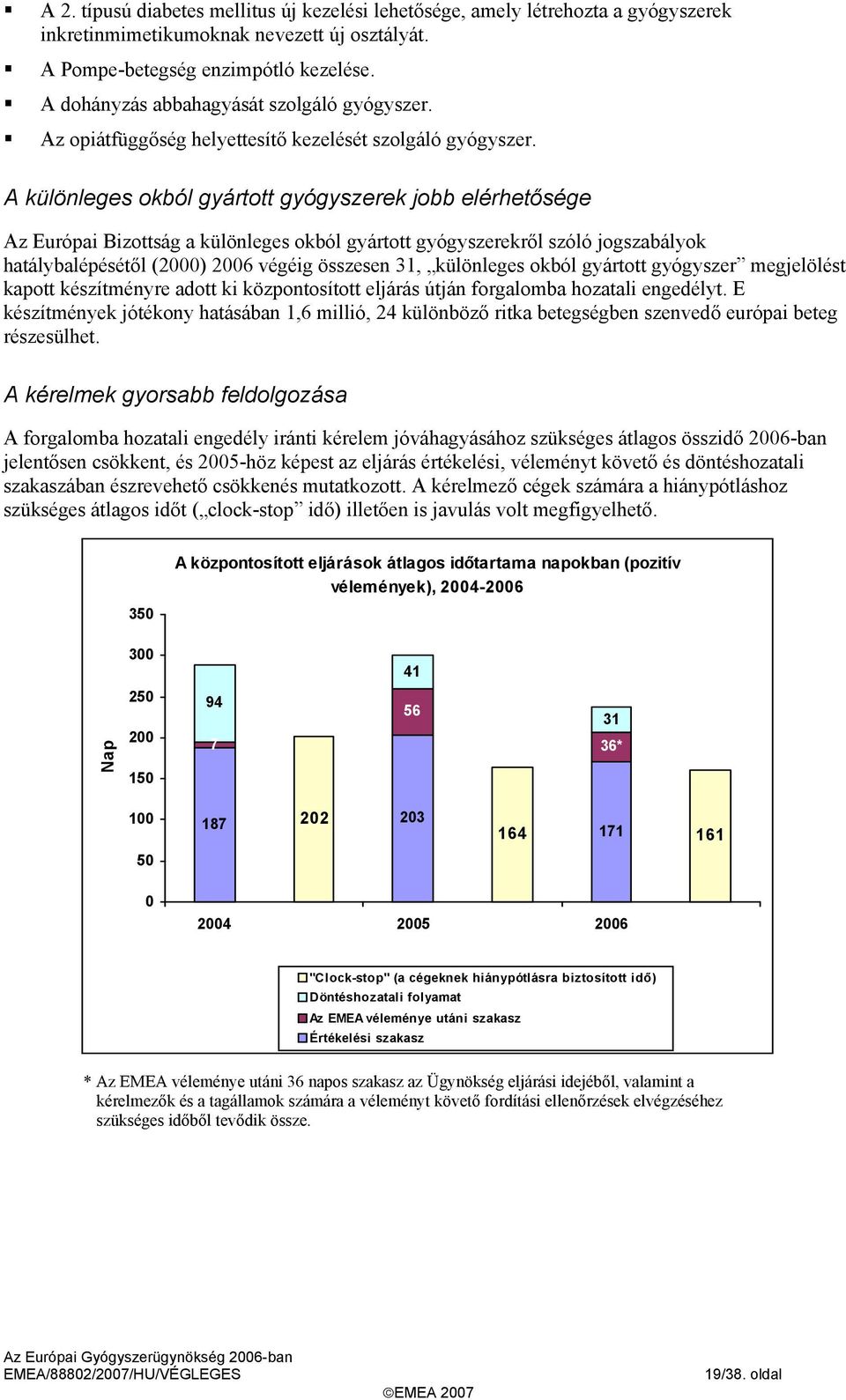 A különleges okból gyártott gyógyszerek jobb elérhetősége Az Európai Bizottság a különleges okból gyártott gyógyszerekről szóló jogszabályok hatálybalépésétől (2) 26 végéig összesen 31, különleges