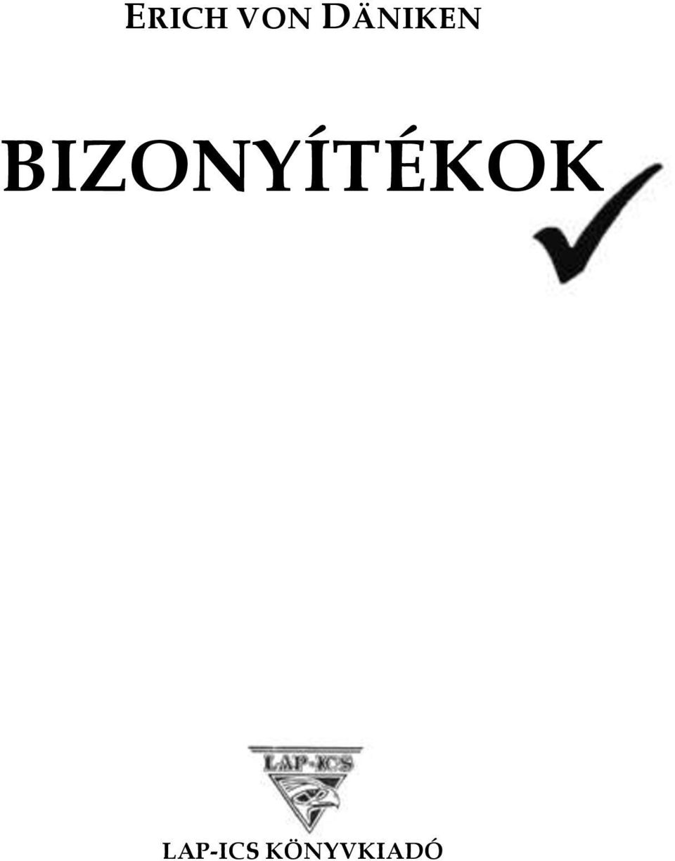 BIZONYÍTÉKOK