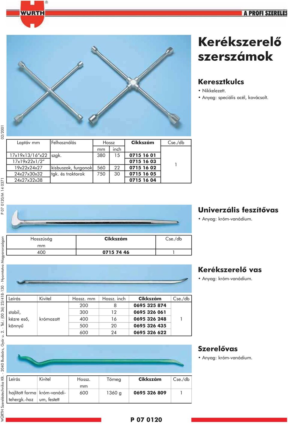 380 5 075 6 0 7x9x22x/2 075 6 03 9x22x24x27 kisbuszok, furgonok 560 22 075 6 02 24x27x30x32 tgk.