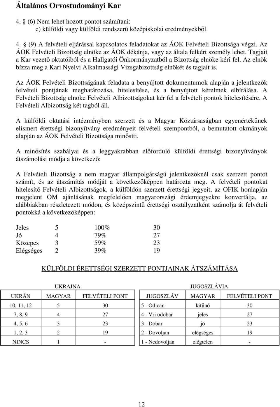 Tagjait a Kar vezető oktatóiból és a Hallgatói Önkormányzatból a Bizottság elnöke kéri fel. Az elnök bízza meg a Kari Nyelvi Alkalmassági Vizsgabizottság elnökét és tagjait is.