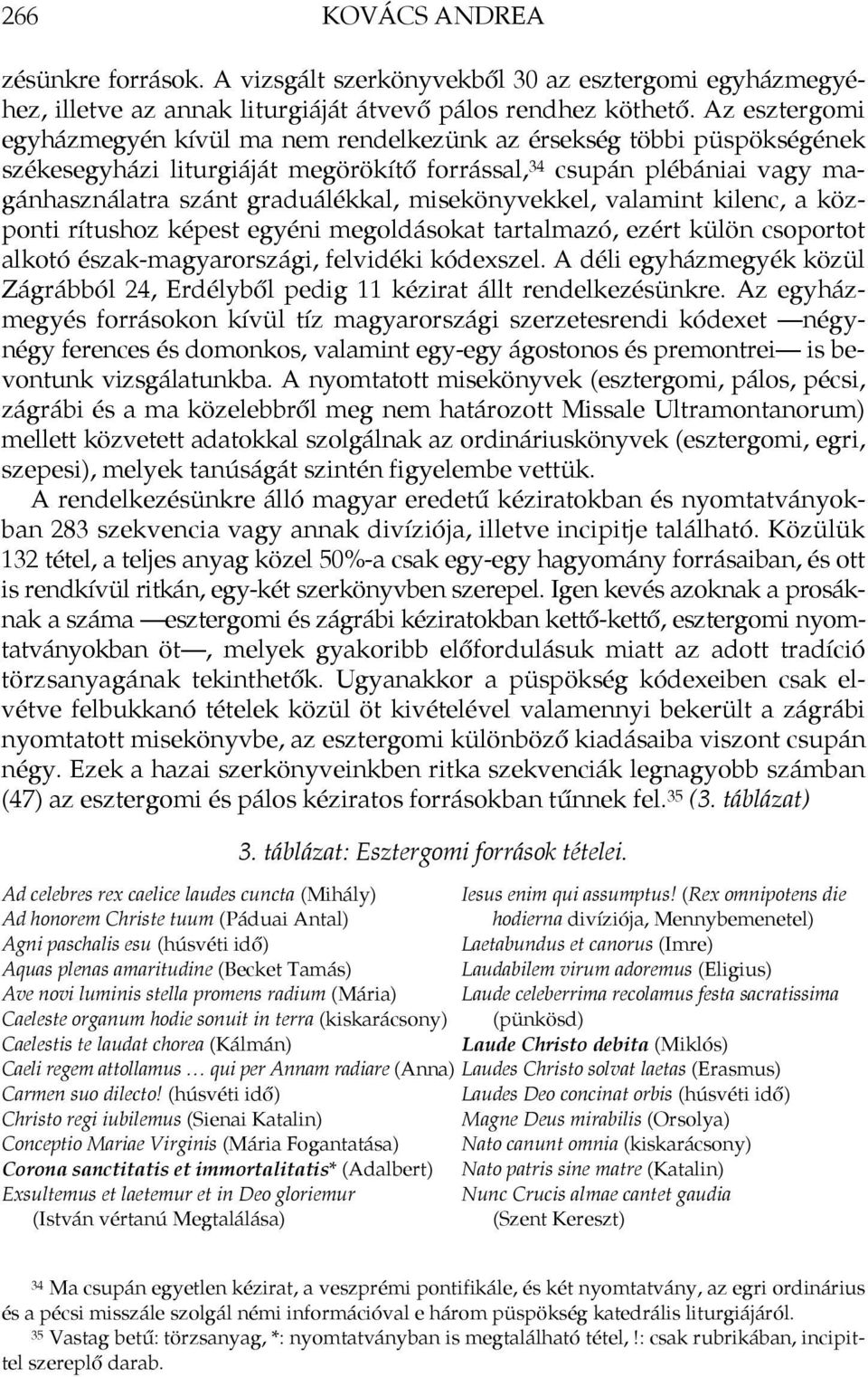 misekönyvekkel, valamint kilenc, a központi rítushoz képest egyéni megoldásokat tartalmazó, ezért külön csoportot alkotó észak-magyarországi, felvidéki kódexszel.