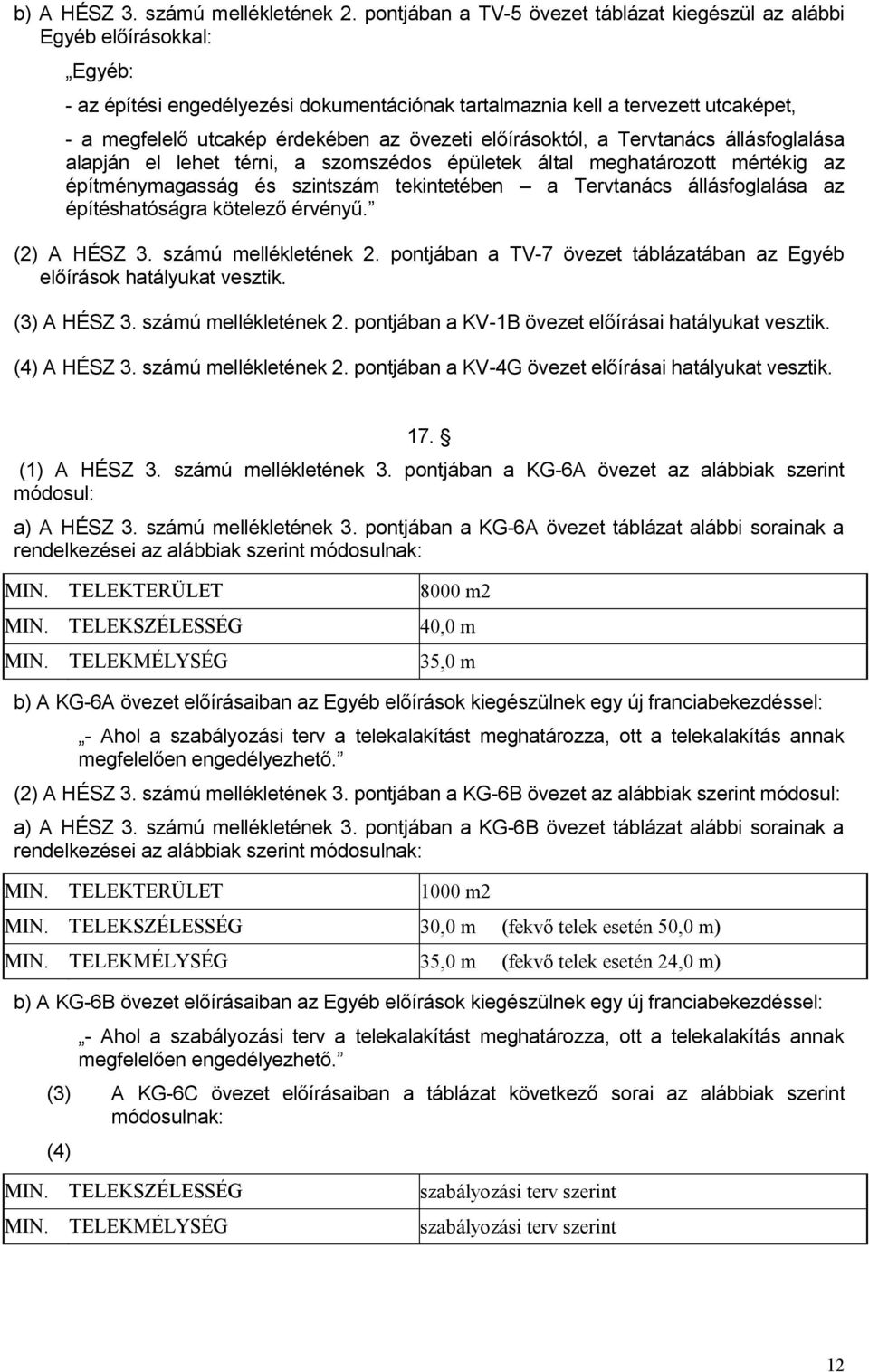 övezeti előírásoktól, a Tervtanács állásfoglalása alapján el lehet térni, a szomszédos épületek által meghatározott mértékig az építménymagasság és szintszám tekintetében a Tervtanács állásfoglalása