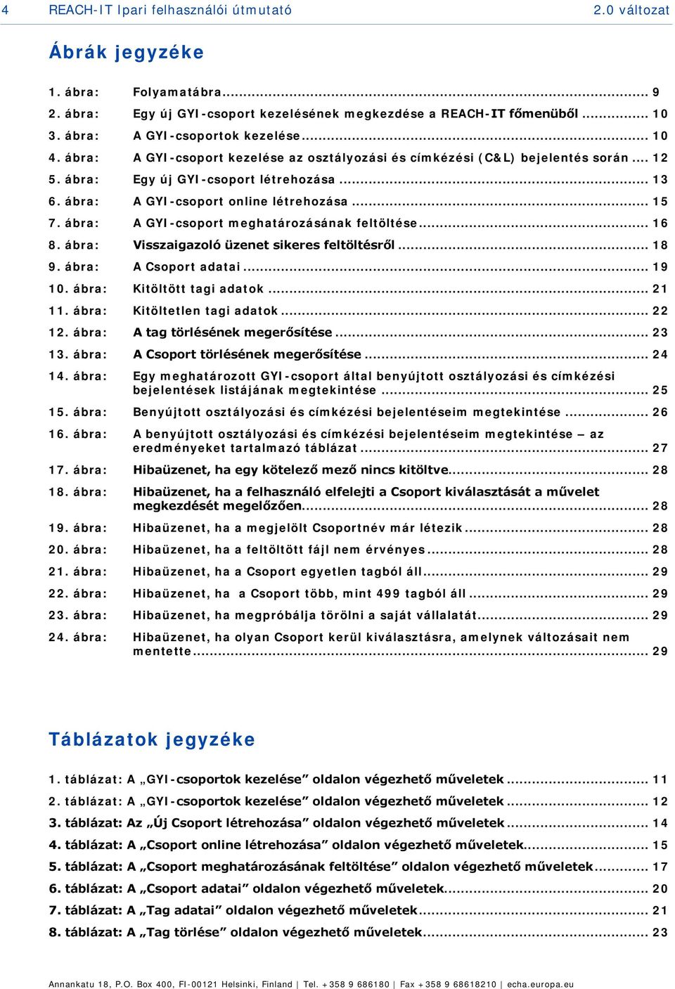 ábra: A GYI-csoport online létrehozása... 15 7. ábra: A GYI-csoport meghatározásának feltöltése... 16 8. ábra: Visszaigazoló üzenet sikeres feltöltésről... 18 9. ábra: A Csoport adatai... 19 10.