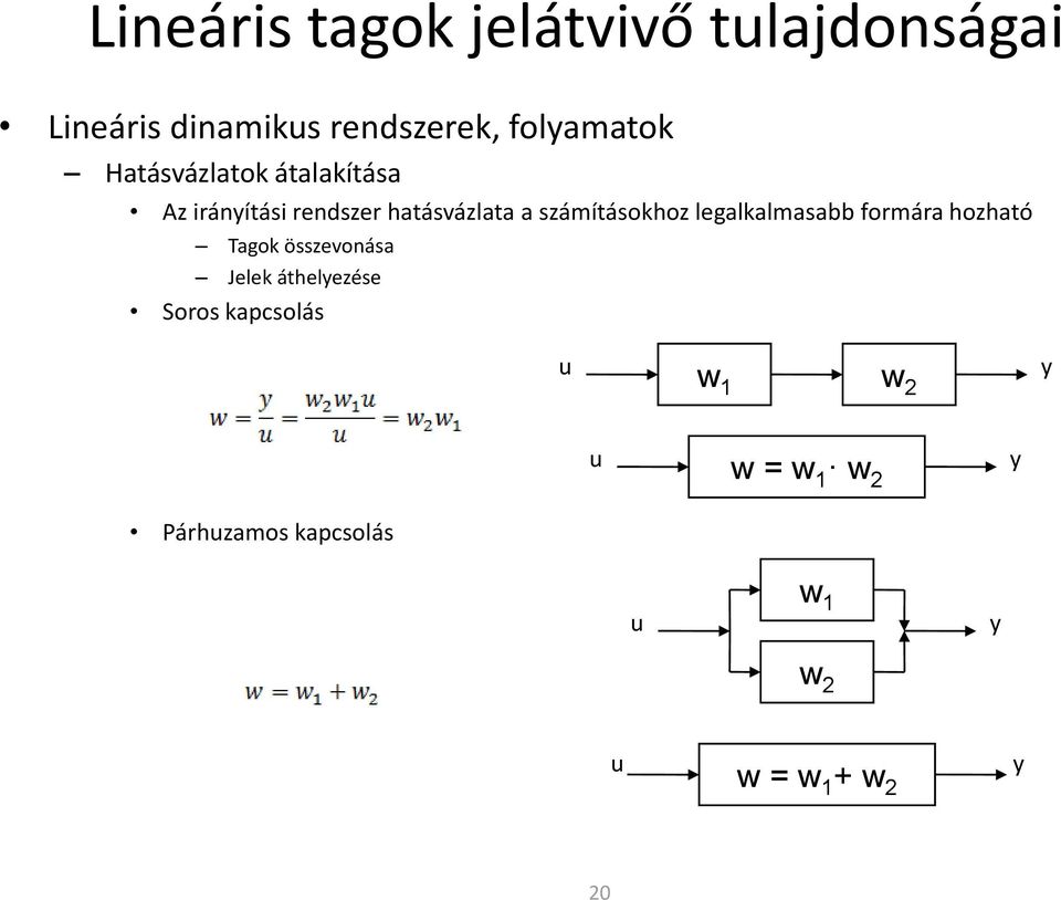 legalkalmasabb formára hozható Tagok összevonása Jelek áthelyezése Soros