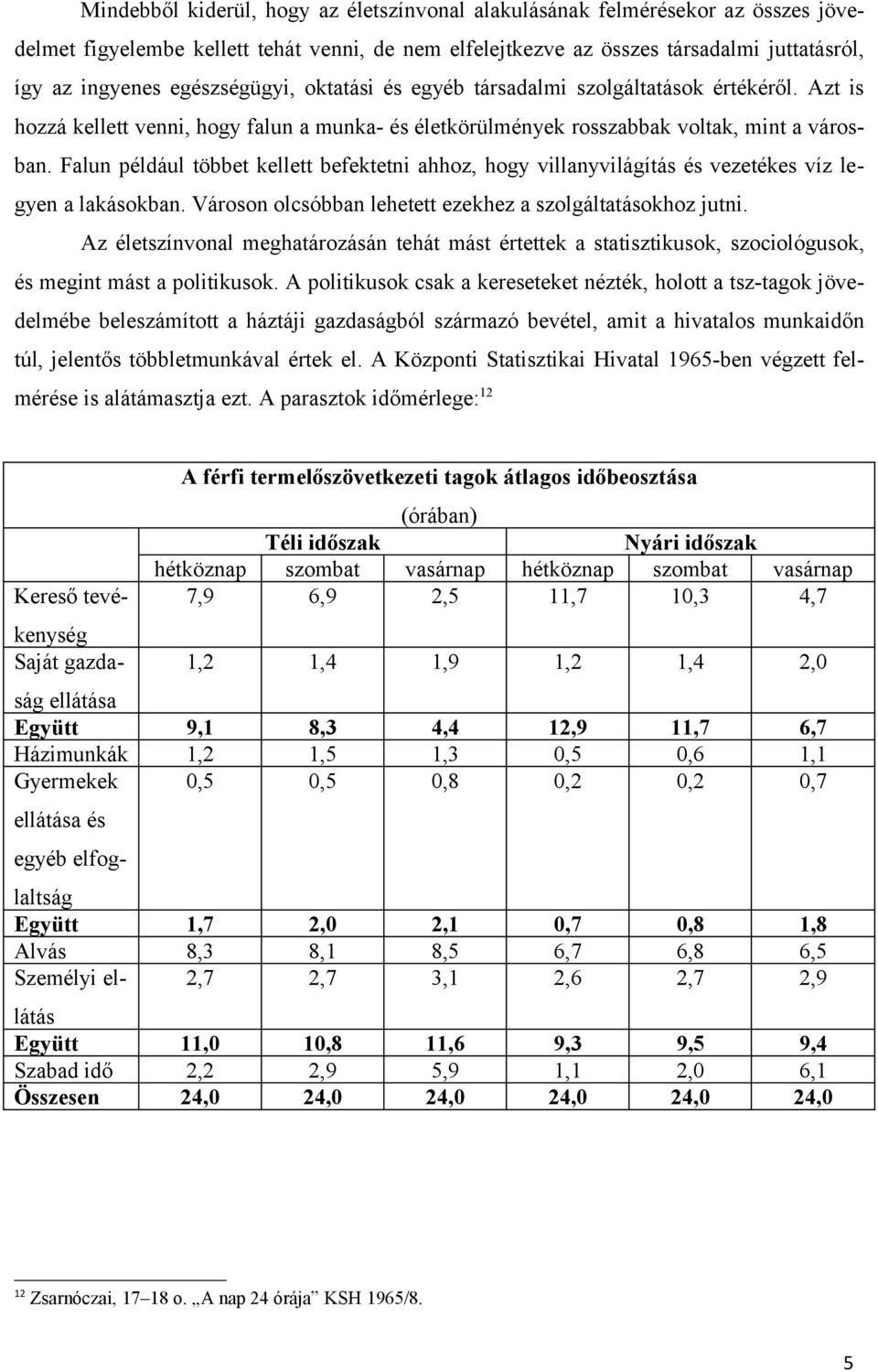 Falun például többet kellett befektetni ahhoz, hogy villanyvilágítás és vezetékes víz legyen a lakásokban. Városon olcsóbban lehetett ezekhez a szolgáltatásokhoz jutni.