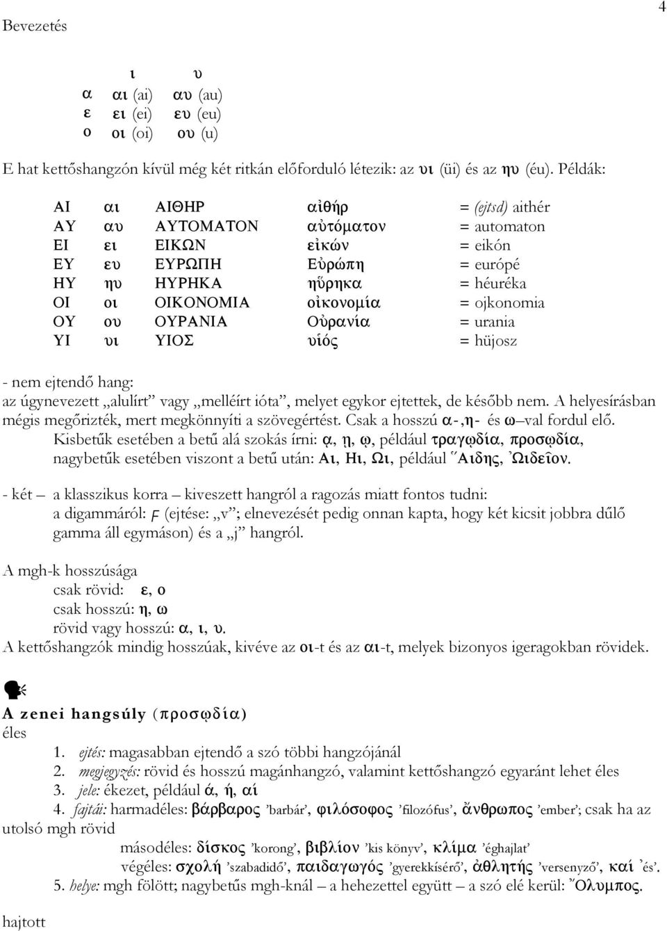 A helyesírásban mégis megőrizték, mert megkönnyíti a szövegértést. Csak a hosszú és val fordul elő.