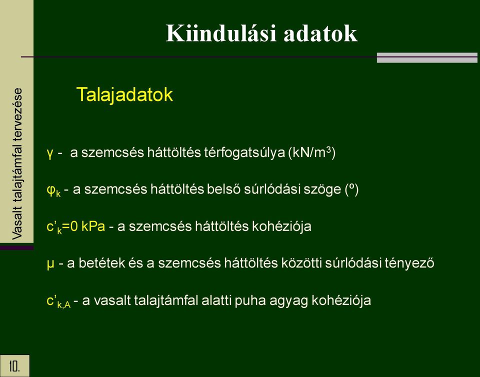 szemcsés háttöltés ohéziója μ - a betéte és a szemcsés háttöltés özötti