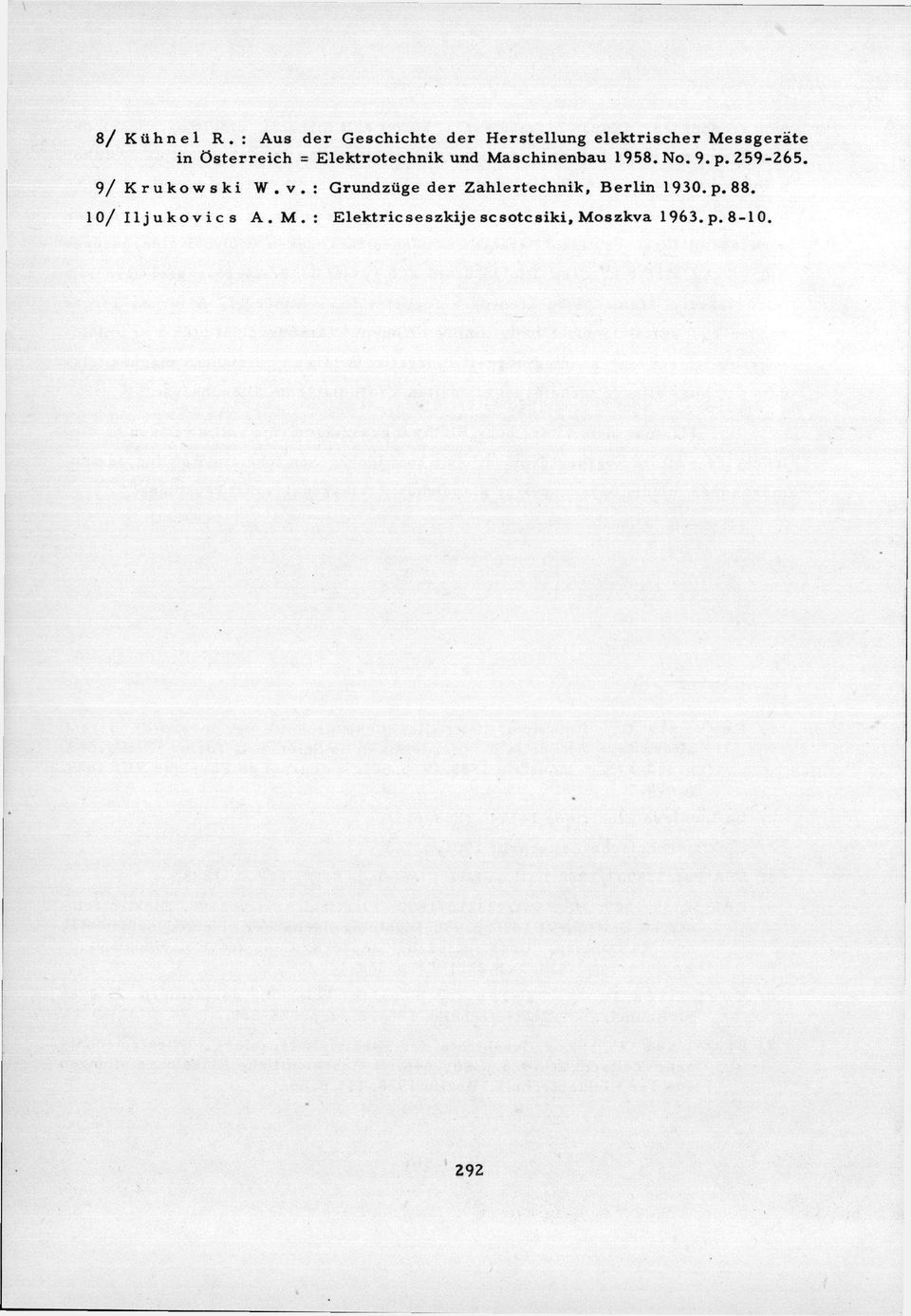 = Elektrotechnik und Maschinenbau 1958. No. 9. p. 259-265.