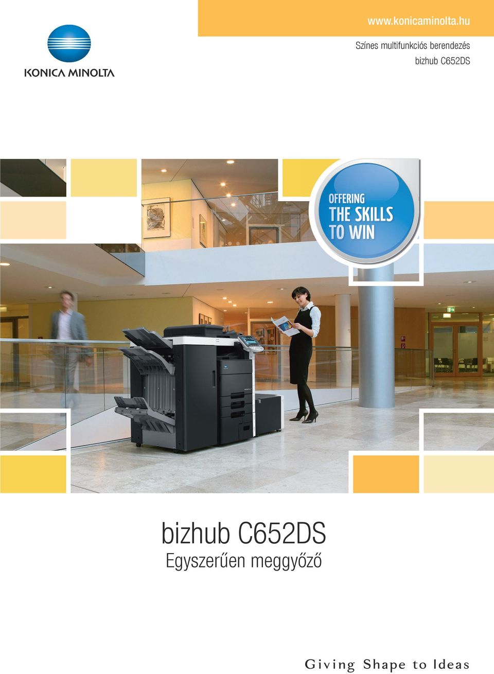 berendezés bizhub C652DS