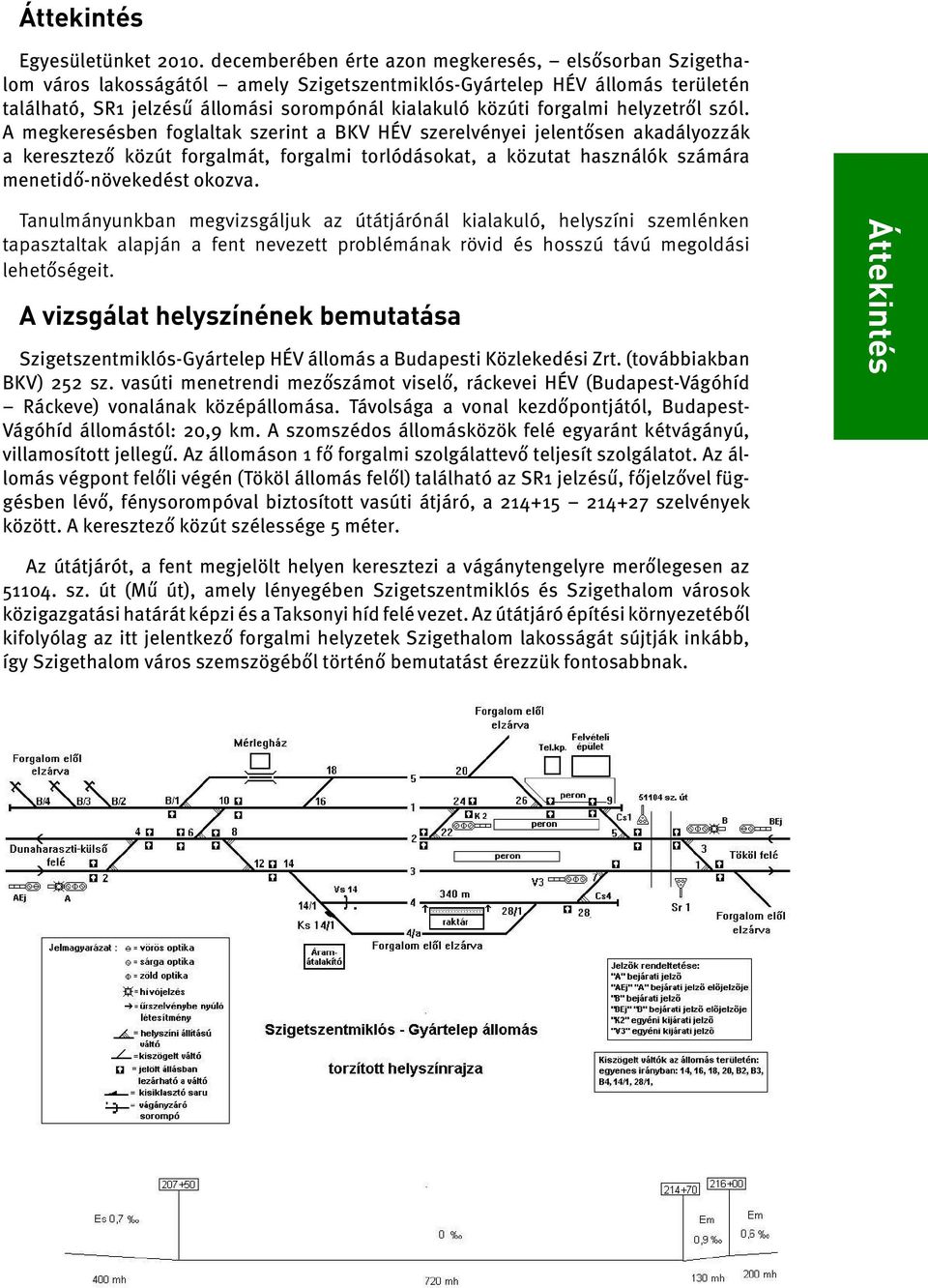 forgalmi helyzetről szól.