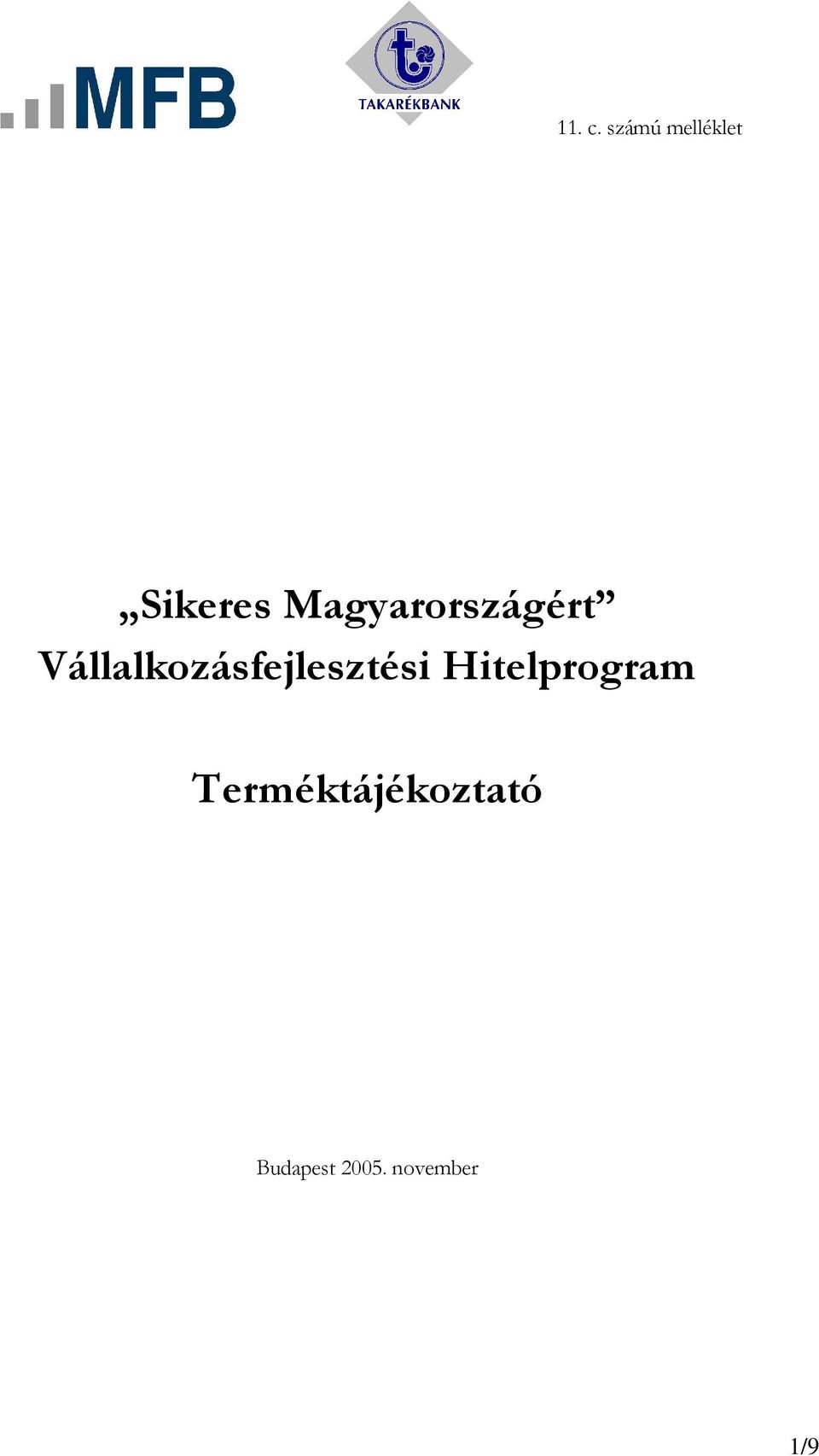 Magyarországért