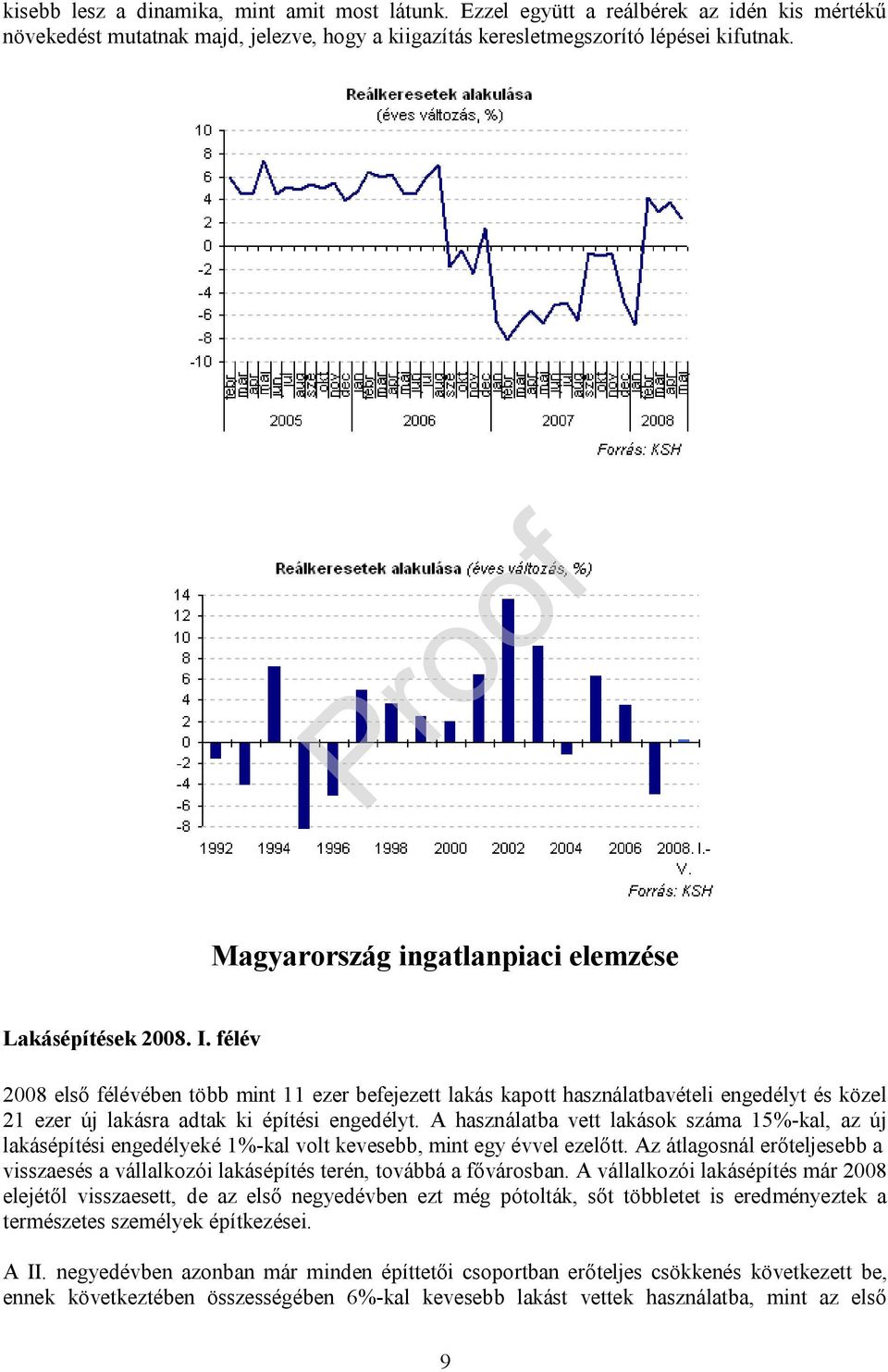 félév 2008 első félévében több mint 11 ezer befejezett lakás kapott használatbavételi engedélyt és közel 21 ezer új lakásra adtak ki építési engedélyt.