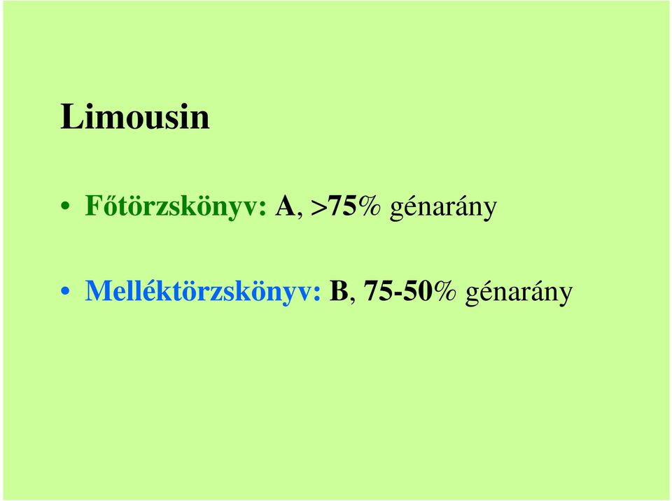 >75% génarány
