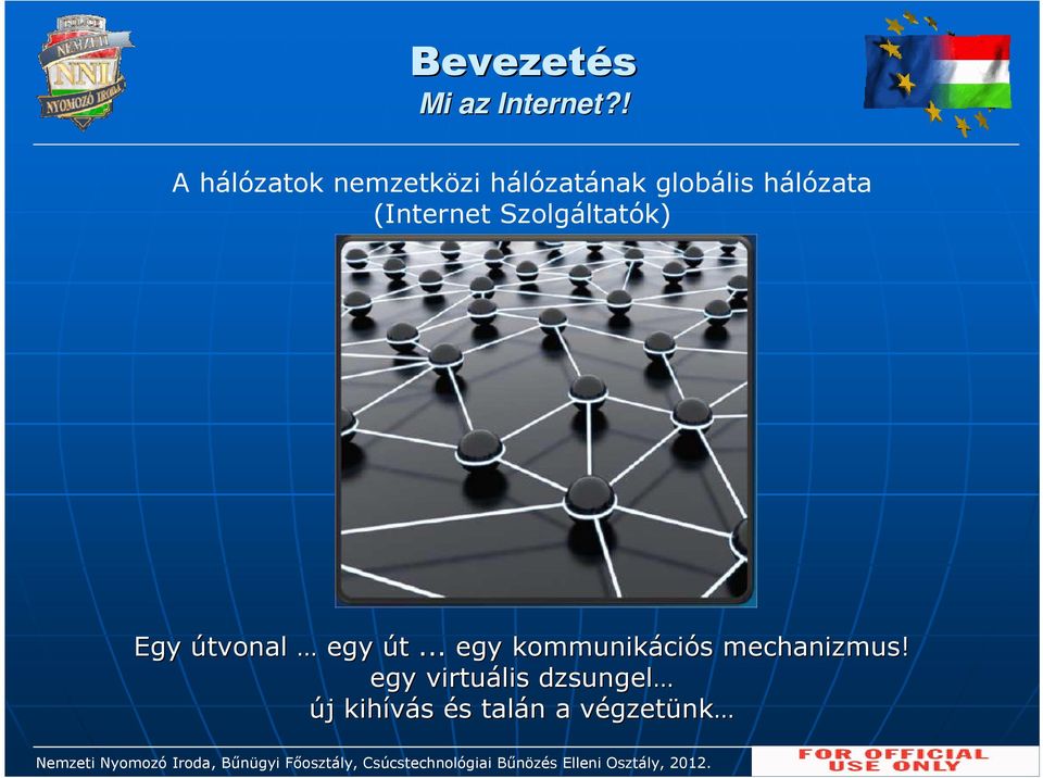 (Internet Szolgáltatók) Egy útvonal egy út.