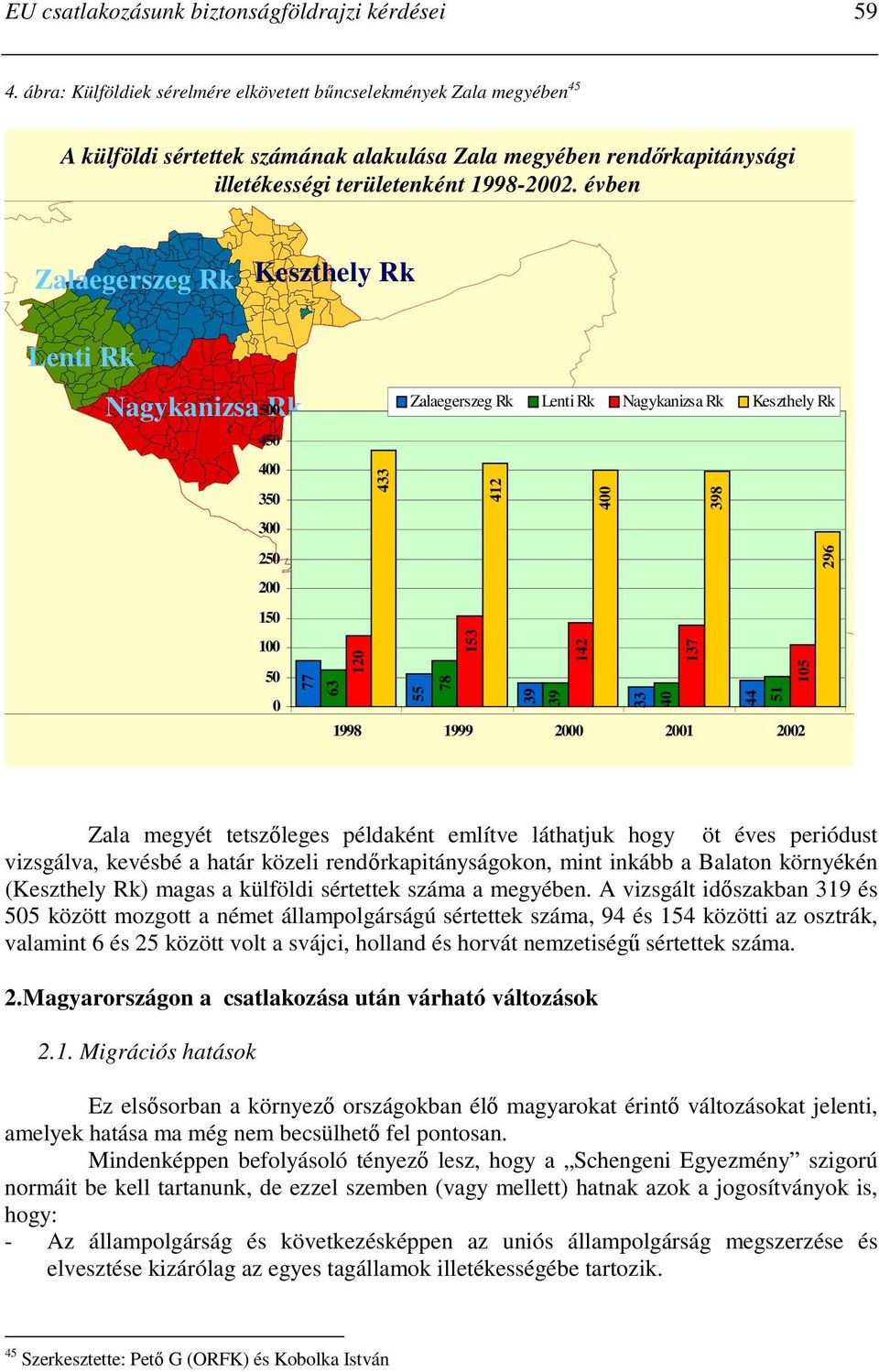 évben Zalaegerszeg Rk Keszthely Rk Lenti Rk Nagykanizsa 500 Rk 450 0 350 300 250 200 150 100 50 0 Zalaegerszeg Rk Lenti Rk Nagykanizsa Rk Keszthely Rk 433 412 0 398 120 153 142 137 105 296 77 63 55