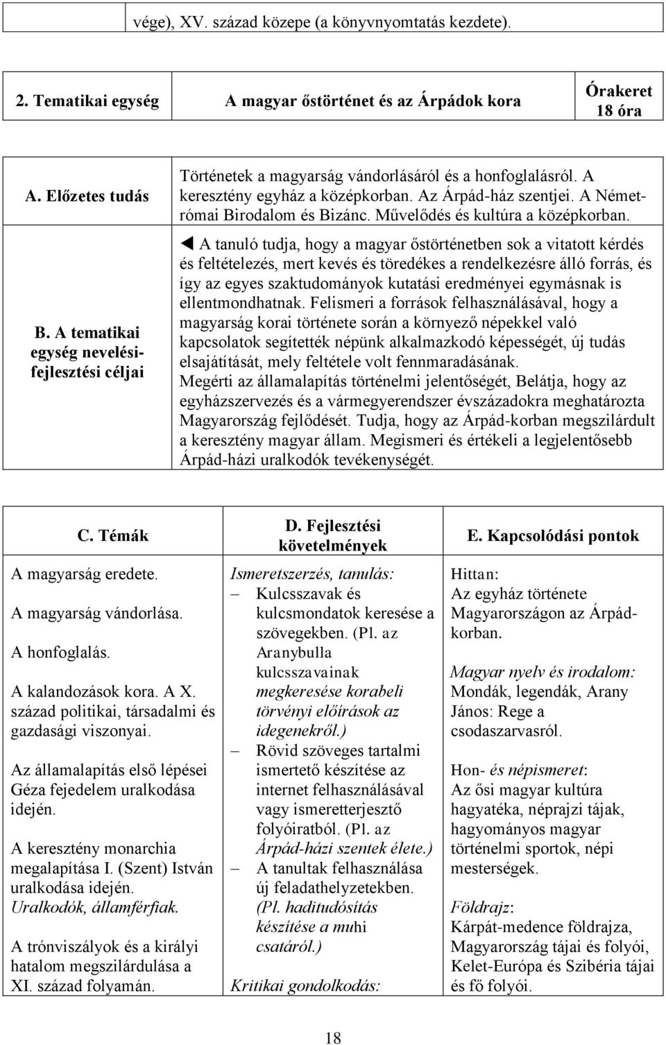 Művelődés és kultúra a középkorban.