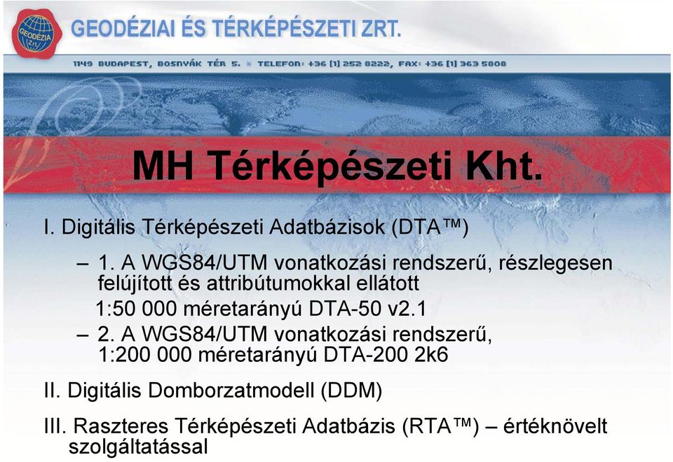000 méretarányú DTA-50 v2.1 2.