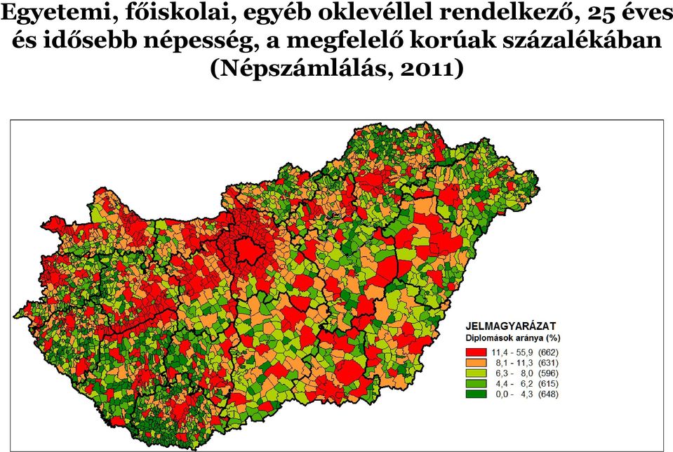 és idősebb népesség, a megfelelő