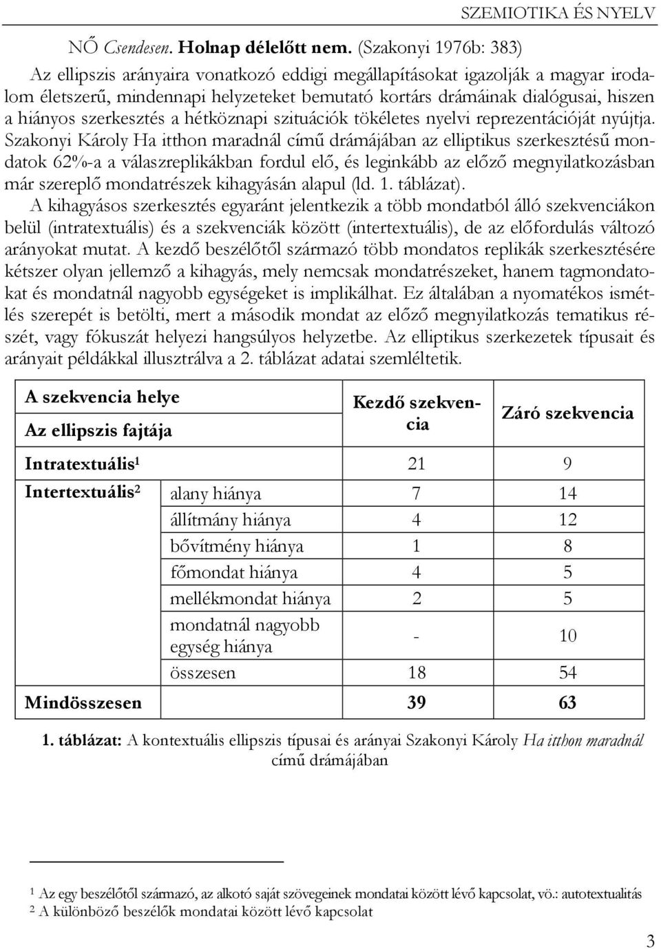 szerkesztés a hétköznapi szituációk tökéletes nyelvi reprezentációját nyújtja.