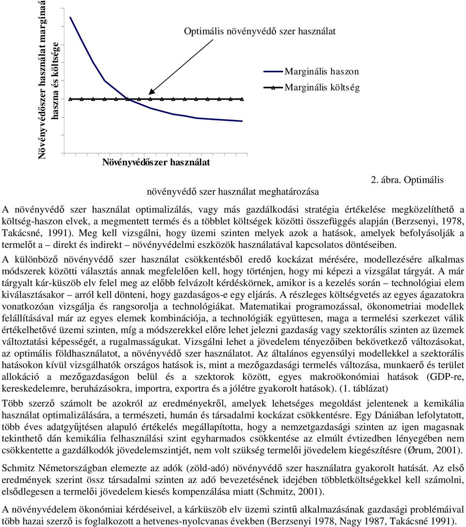 összefüggés alapján (Berzsenyi, 1978, Takácsné, 1991).