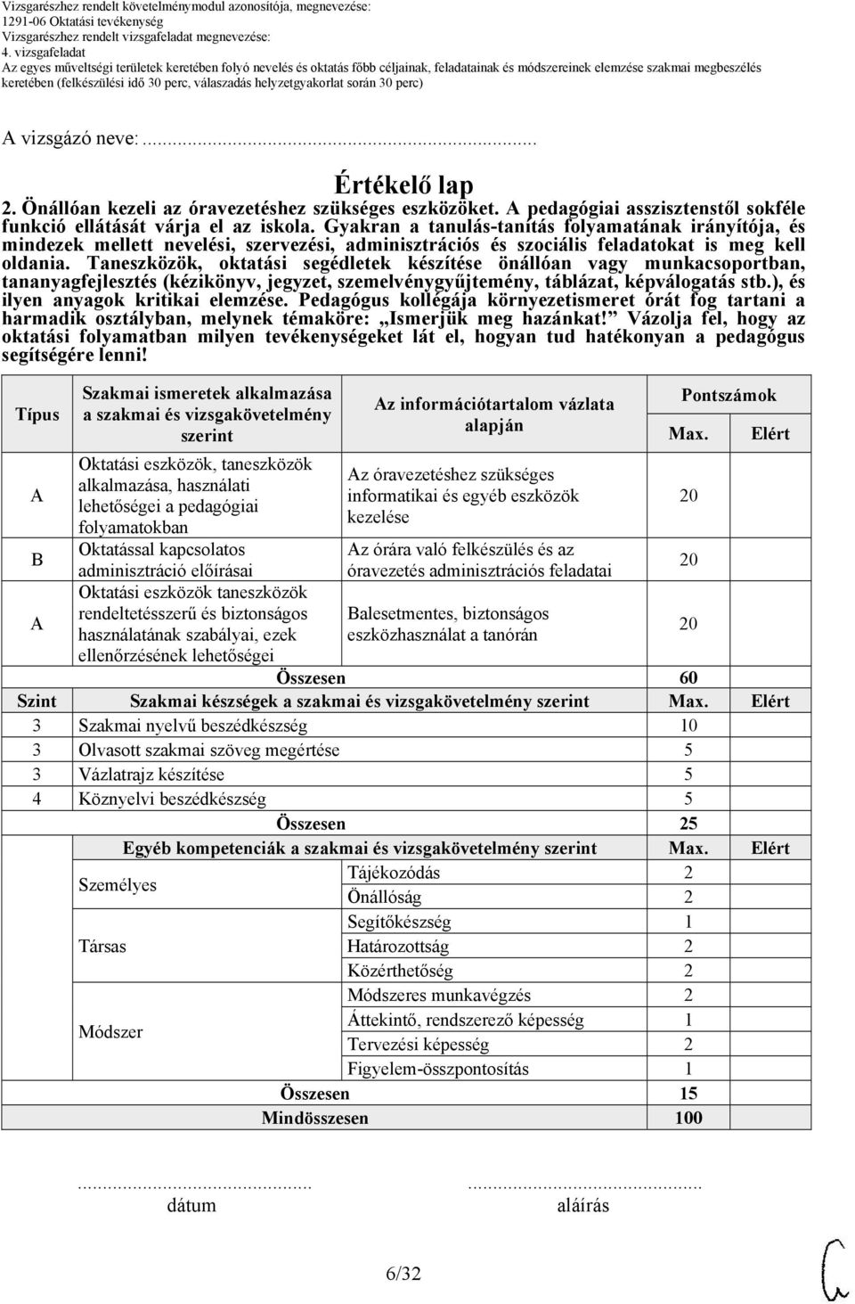 Taneszközök, oktatási segédletek készítése önállóan vagy munkacsoportban, tananyagfejlesztés (kézikönyv, jegyzet, szemelvénygyűjtemény, táblázat, képválogatás stb.