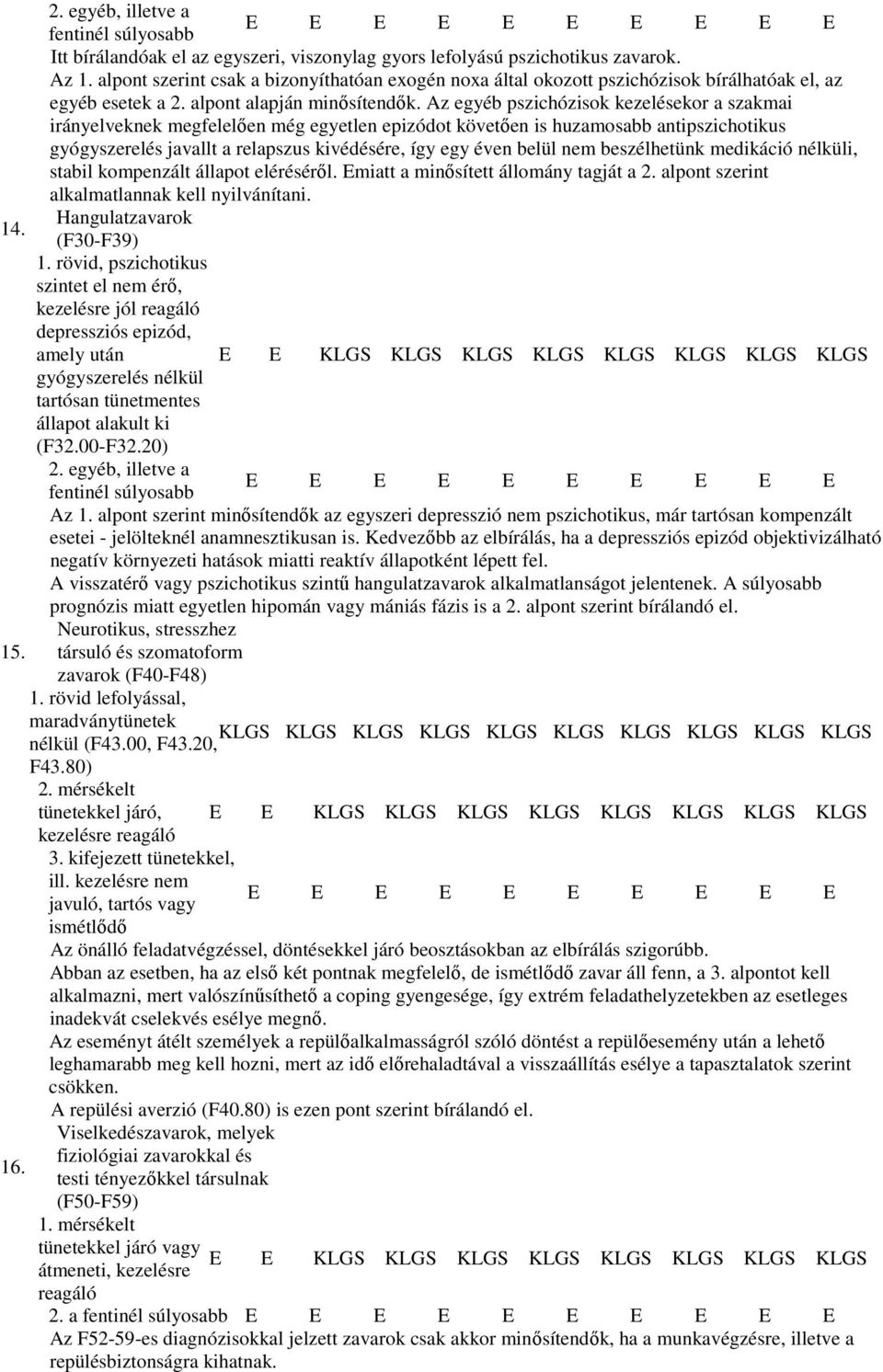 Az egyéb pszichózisok kezelésekor a szakmai irányelveknek megfelelıen még egyetlen epizódot követıen is huzamosabb antipszichotikus gyógyszerelés javallt a relapszus kivédésére, így egy éven belül