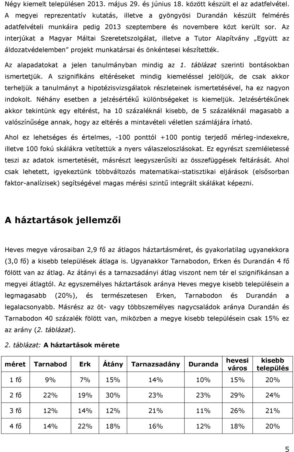 Az interjúkat a Magyar Máltai Szeretetszolgálat, illetve a Tutor Alapítvány Együtt az áldozatvédelemben projekt munkatársai és önkéntesei készítették. Az alapadatokat a jelen tanulmányban mindig az 1.