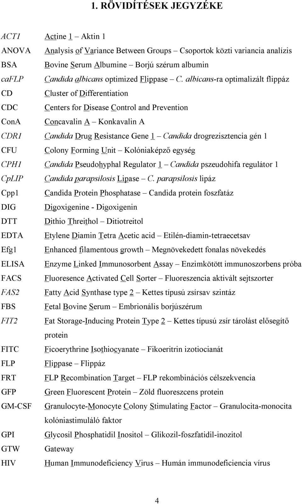 albicans-ra optimalizált flippáz CD Cluster of Differentiation CDC Centers for Disease Control and Prevention ConA Concavalin A Konkavalin A CDR1 Candida Drug Resistance Gene 1 Candida