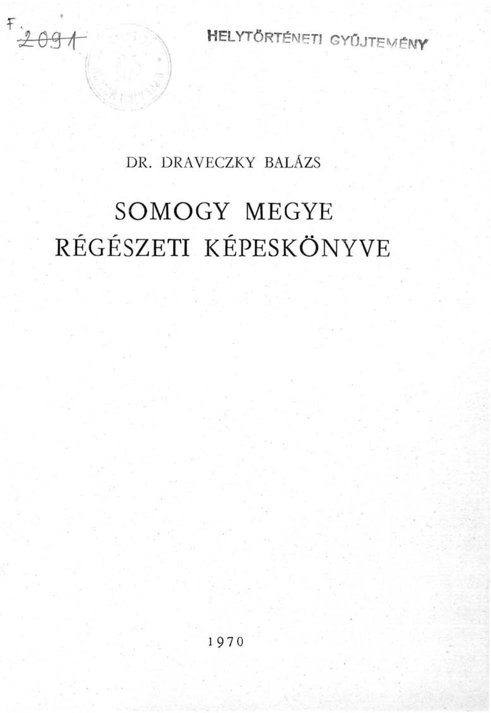 DRAVECZKY BALÁZS