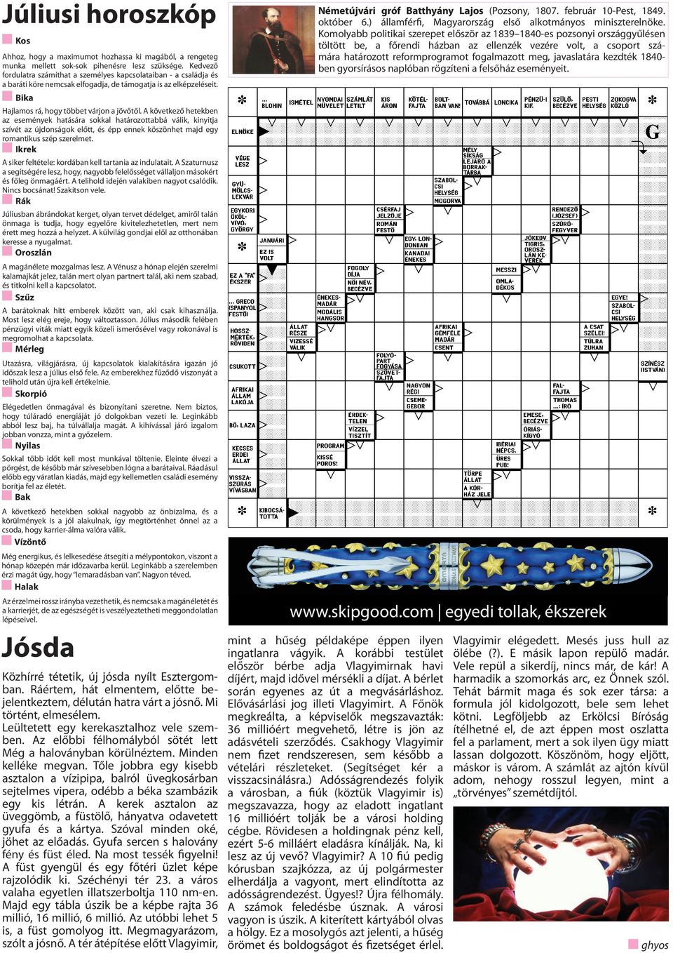 február 10-Pest, 1849. október 6.) államférfi, Magyarország első alkotmányos miniszterelnöke.