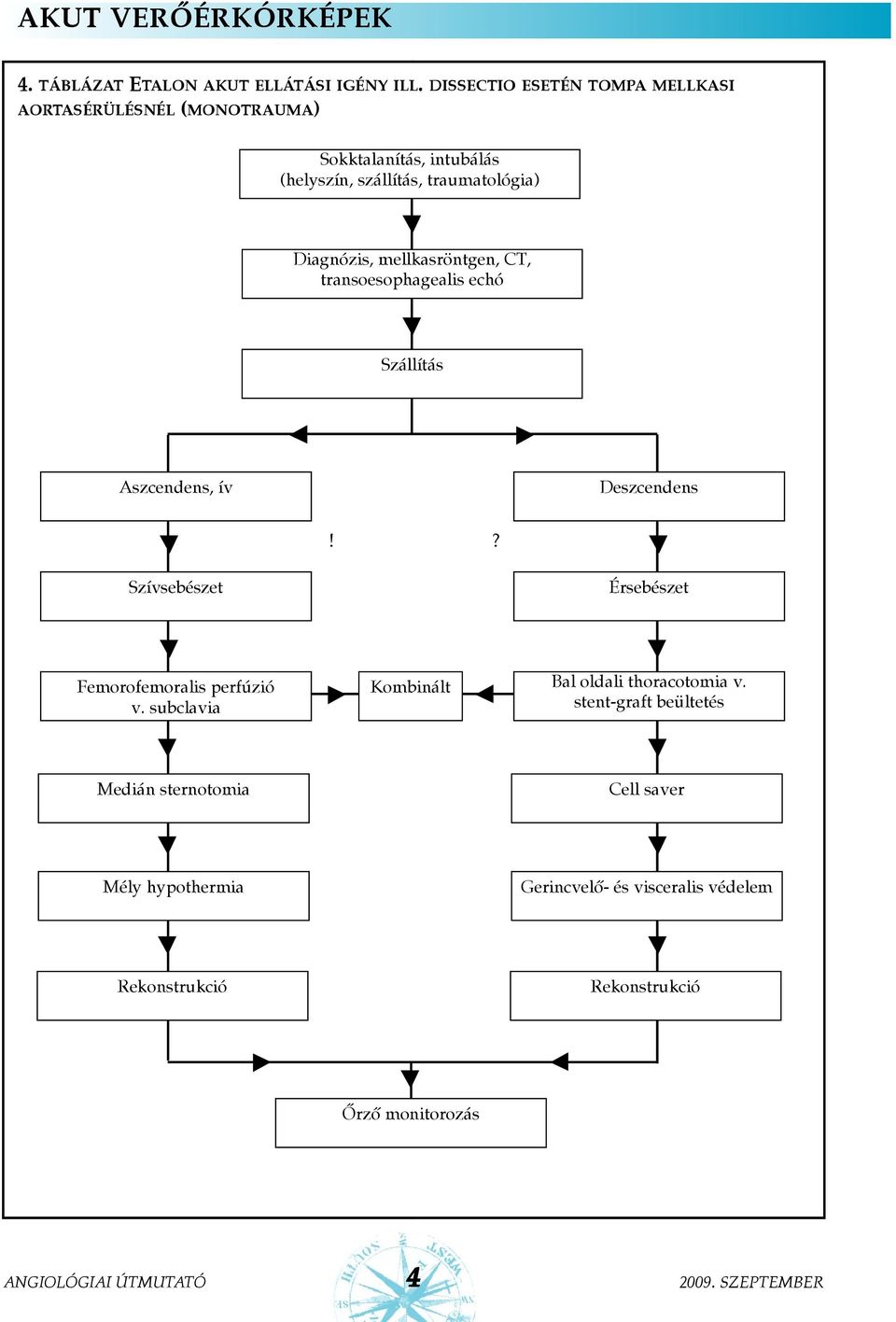 mellkasröntgen, CT, transoesophagealis echó Szállítás Aszcendens, ív Deszcendens!? Szívsebészet Érsebészet Femorofemoralis perfúzió v.