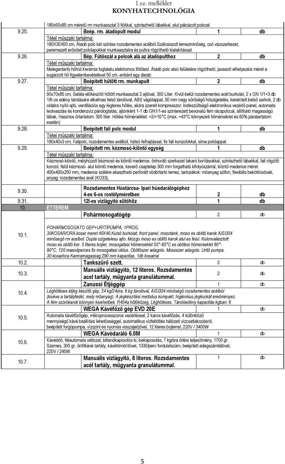 Fűtőszál a polcok alá az átadópulthoz 2 db Melegentartó hőhíd.kerámia foglalatu elektromos főtőtest.