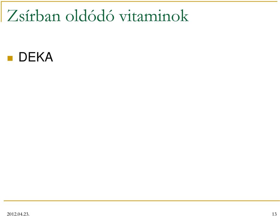 vitaminok