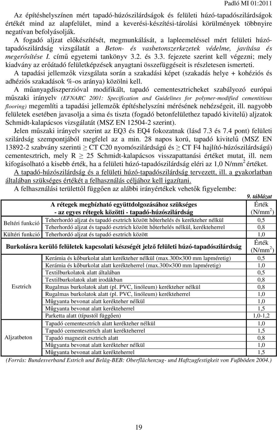 című egyetemi tankönyv 3.2. és 3.3. fejezete szerint kell végezni; mely kiadvány az erőátadó felületképzések anyagtani összefüggéseit is részletesen ismerteti.