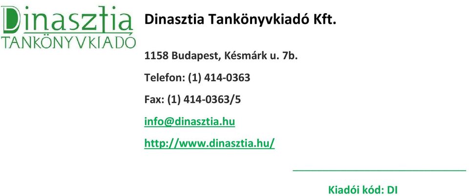 Telefon: (1) 414-0363 Fax: (1)